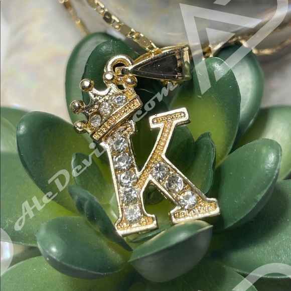 K Initial set (gold plated) - Picture 3 of 5